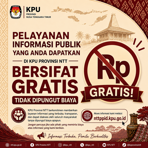 Informasi Tarif Pelayanan Informasi Publik