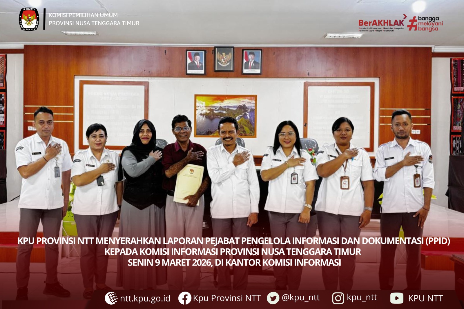 Penyampaian Laporan PPID Tahun 2025