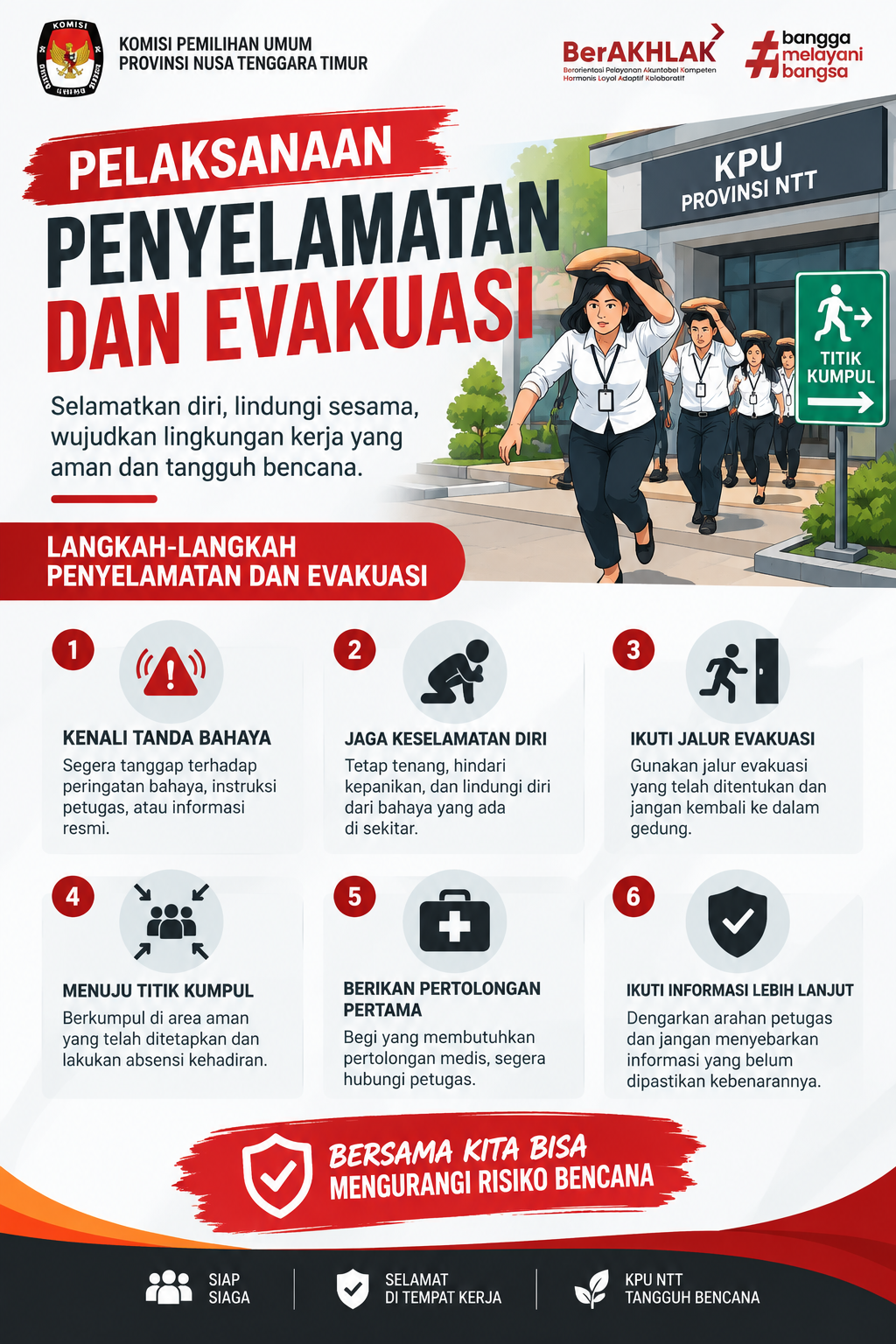Flyer Penyelamatan dan Evakuasi Bencana